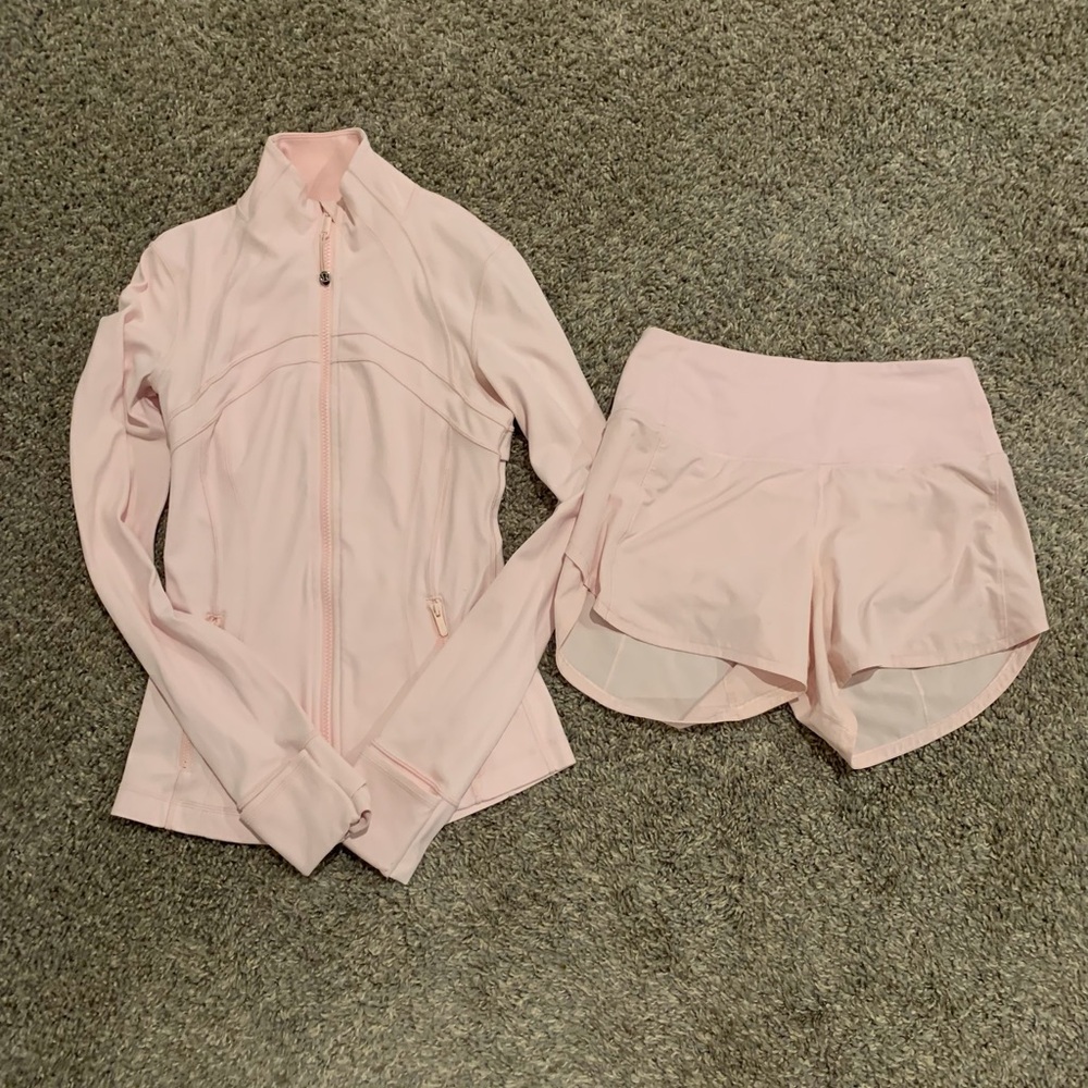 Lululemon Strawberry Milkshake Set